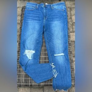 Madewell 9” Mid-Rise Skinny Jeans - size 31